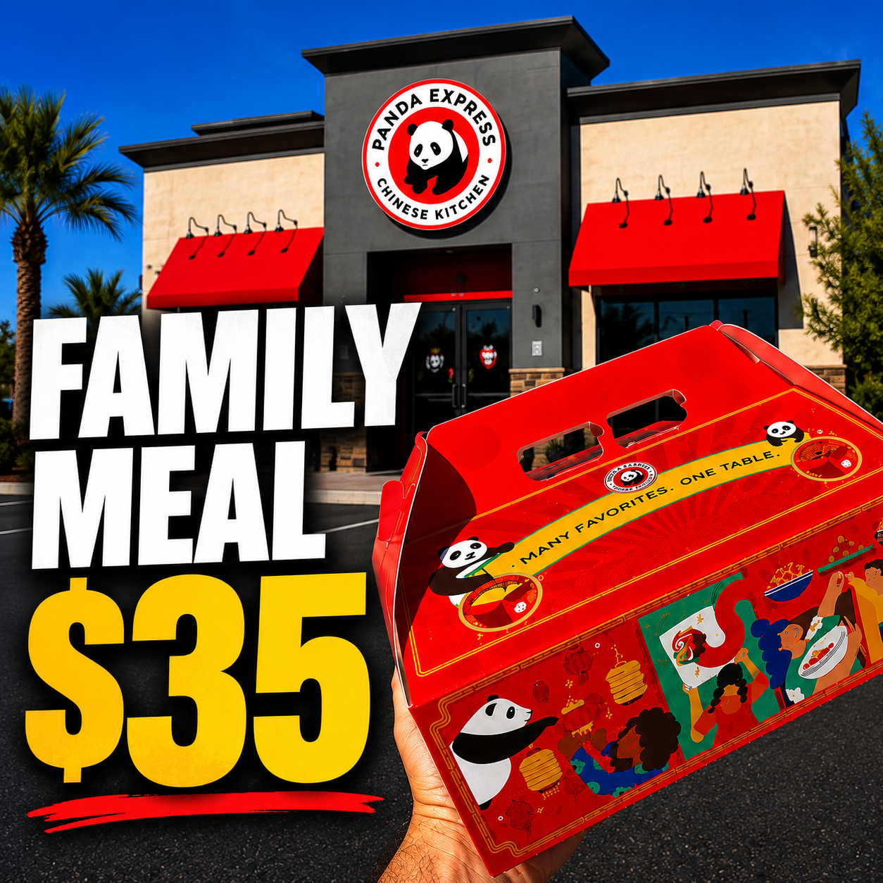 Family Meal Deal for $35
