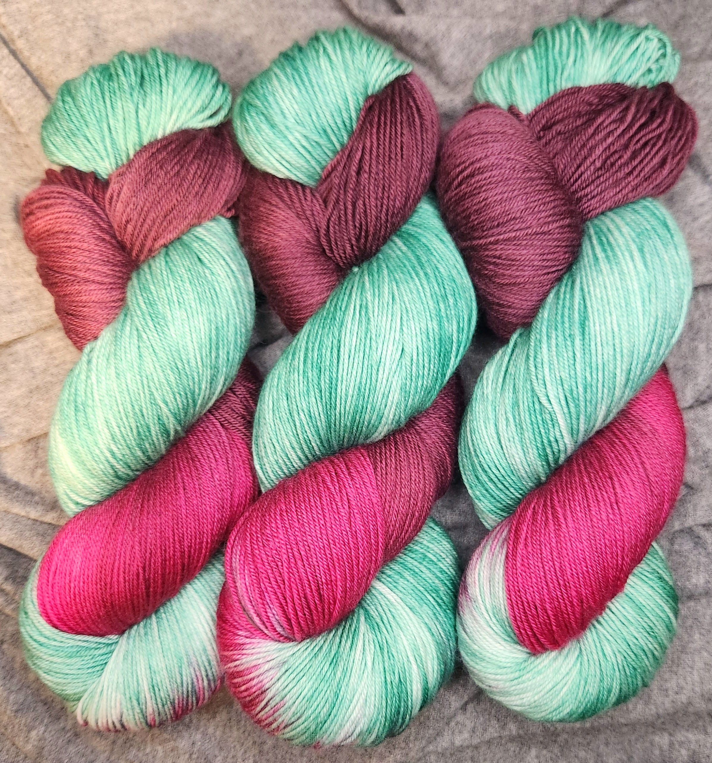 Knitty Knotty Hand Dyed Yarn