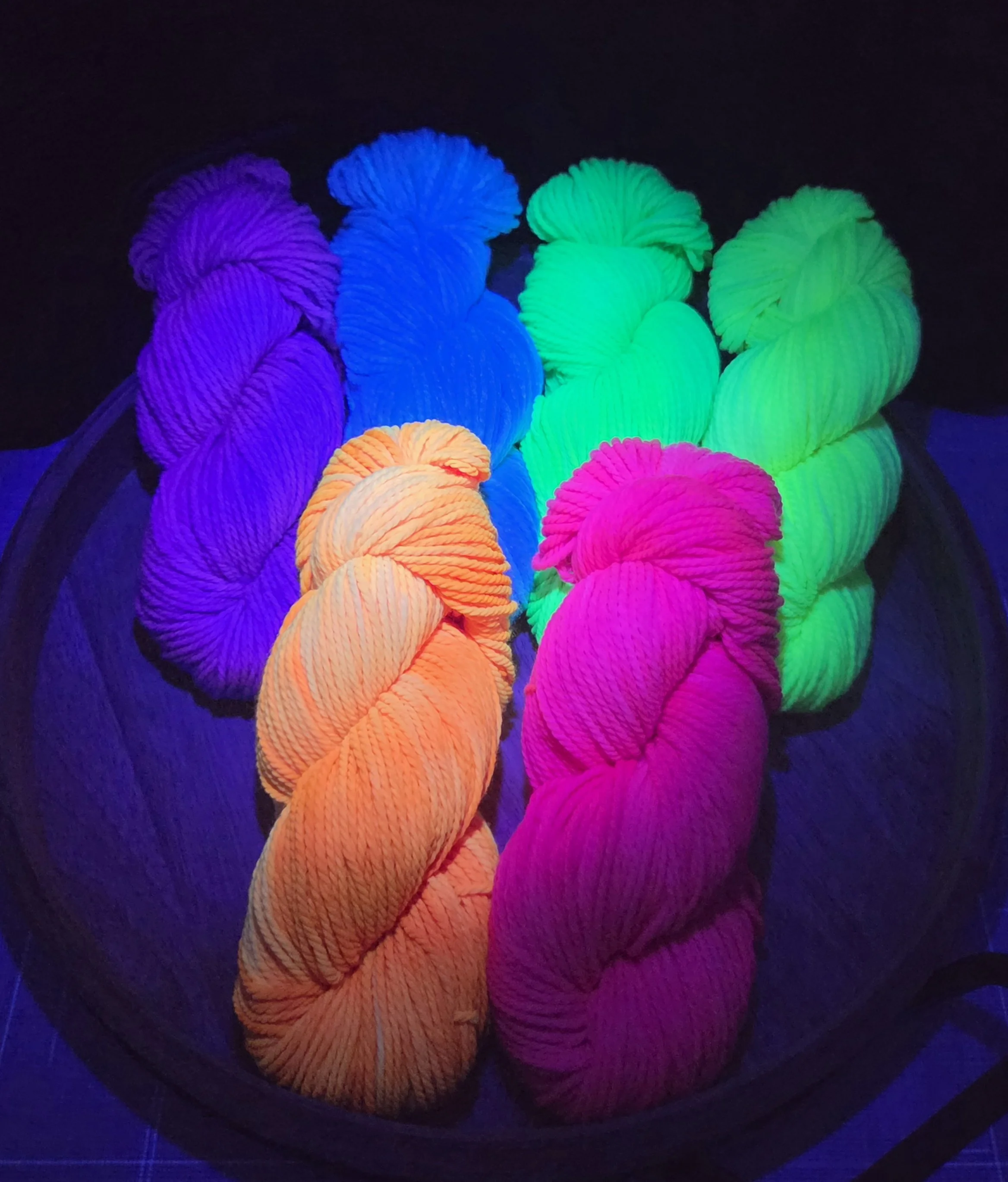 Photo Worsted Glow series with black light.jpg