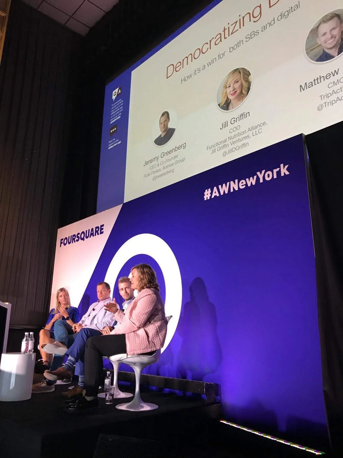 Advertising Week Conference: Roundtable panelist on the topic of Democratizing Digital for SMBs.