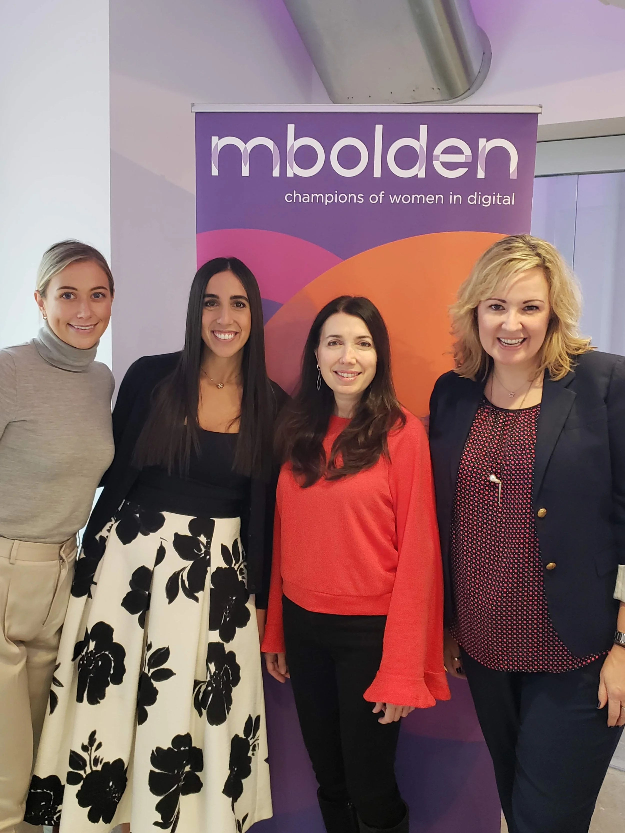 Roundtable Speaker: Embracing Your Leadership Identity in Tech, part of the mBolden conference, a global community of 10,000+ women working together to support and empower female leadership.