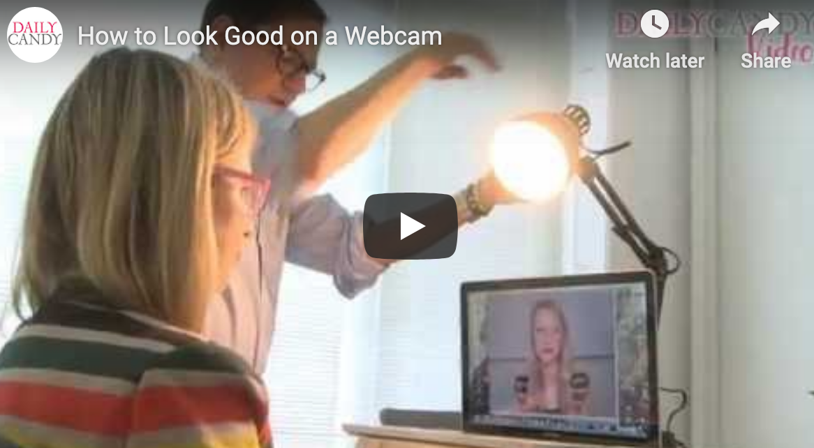 Look Your Best on a Webcam