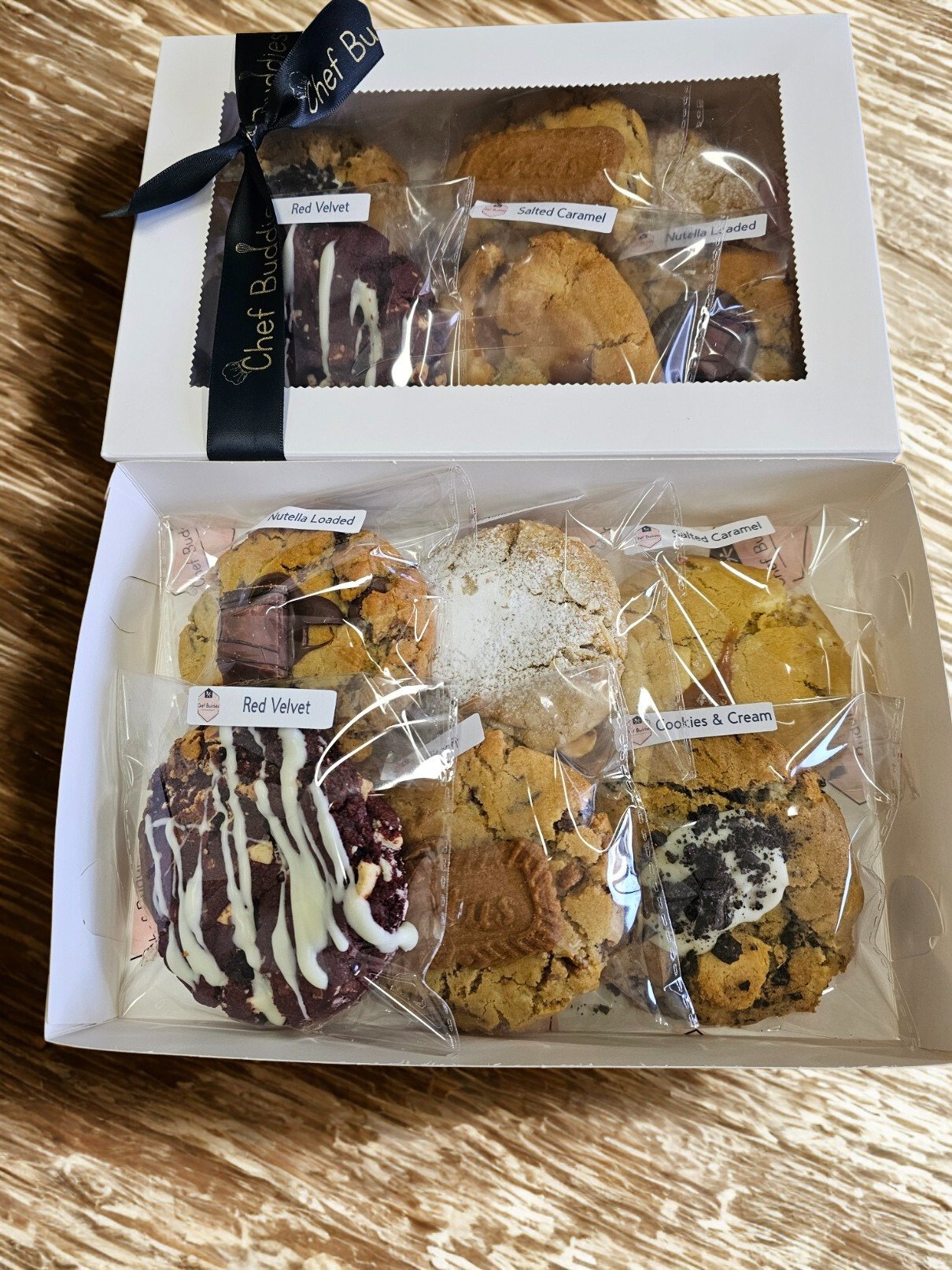 6 x Large Cookie Gift Box