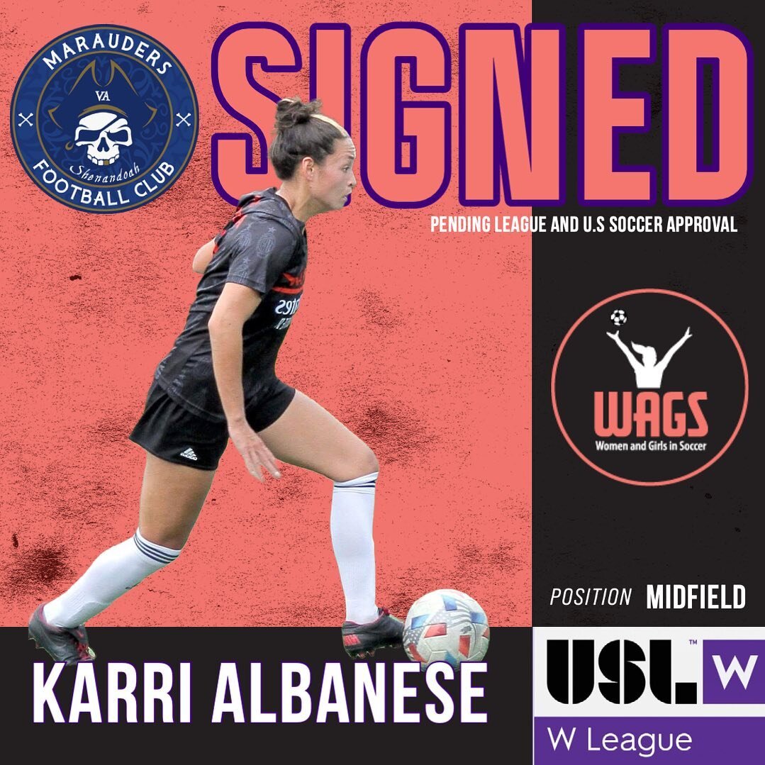 Karri Albanese ✍️ for the 2023 @uslwleague season 🏴&zwj;☠️🏴&zwj;☠️🏴&zwj;☠️