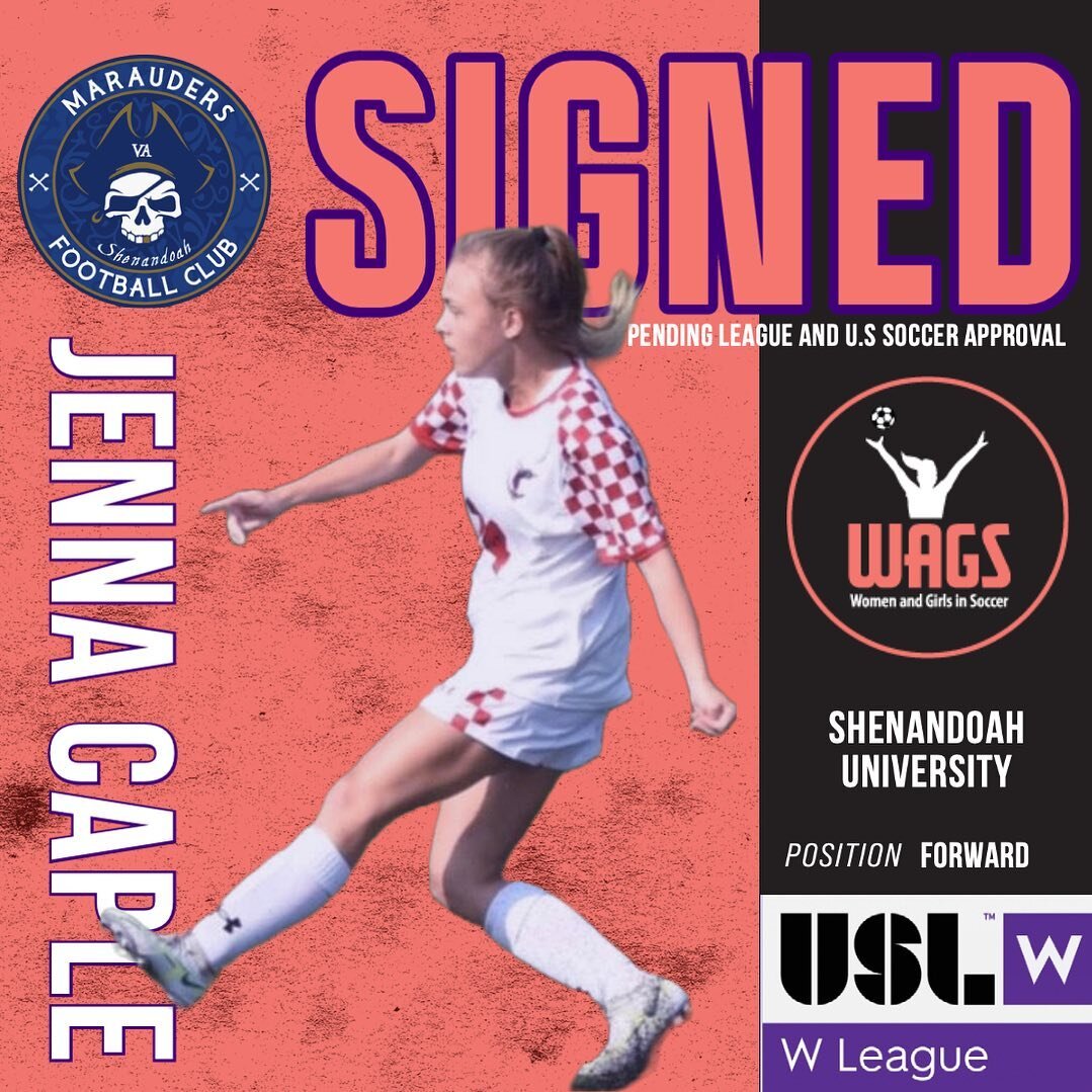 Jenna Caple ✍️ for the 2023 @uslwleague season 🏴&zwj;☠️🏴&zwj;☠️🏴&zwj;☠️