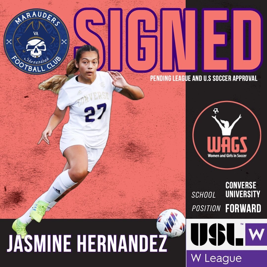 Jasmine  Hernandez ✍️ for the 2023 @uslwleague season 🏴&zwj;☠️🏴&zwj;☠️🏴&zwj;☠️