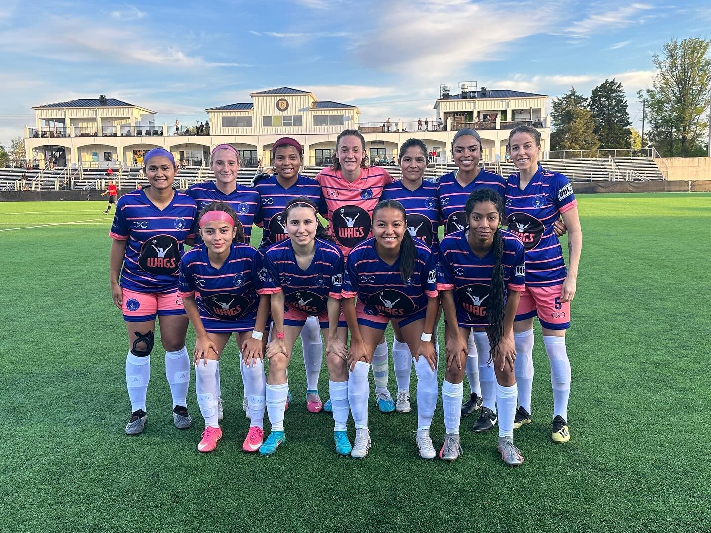 Proud of these ladies today 💪🏻🎉🏴&zwj;☠️ 
@USLWLeague  and the uniforms looked sharp @WAGSinsoccer