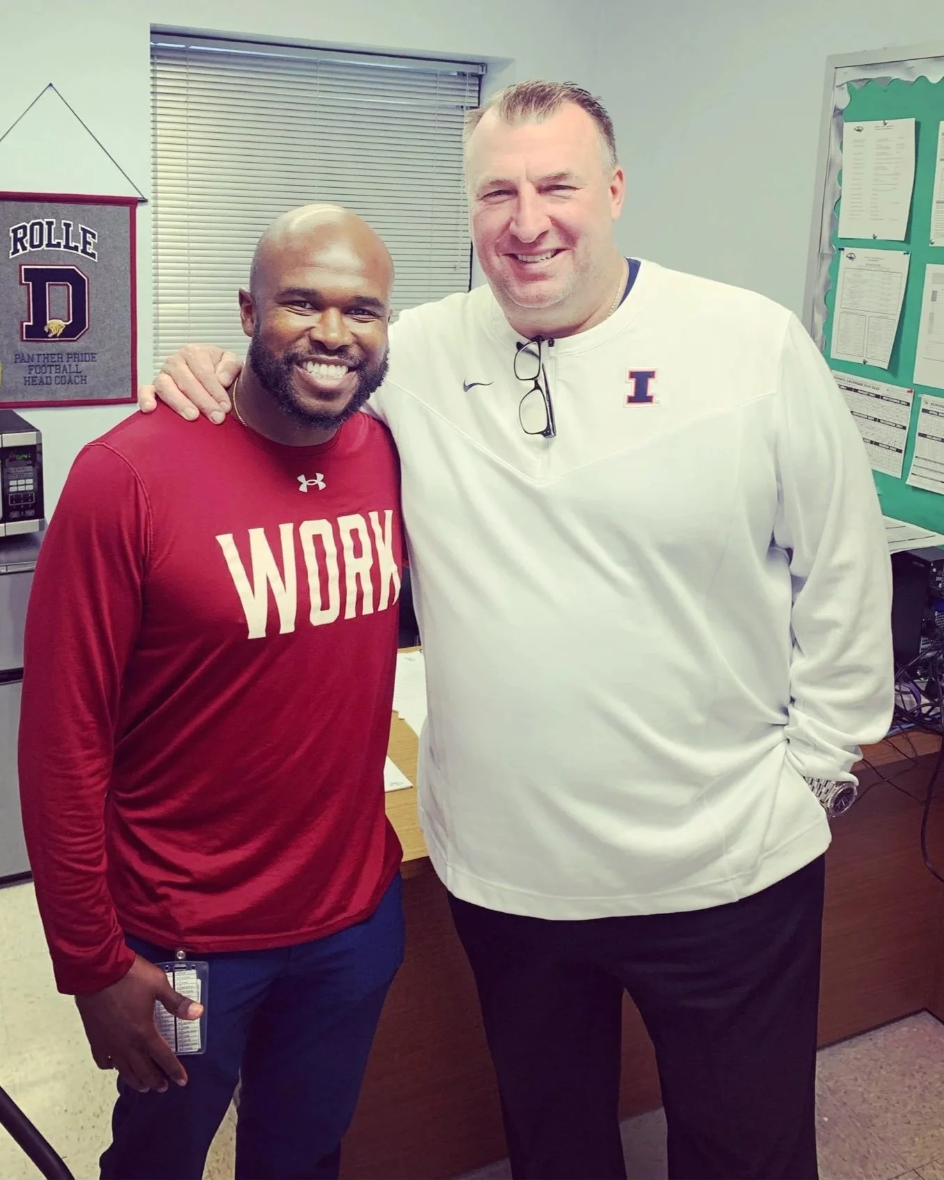 University of Illinois Head Coach, Bret Bielema