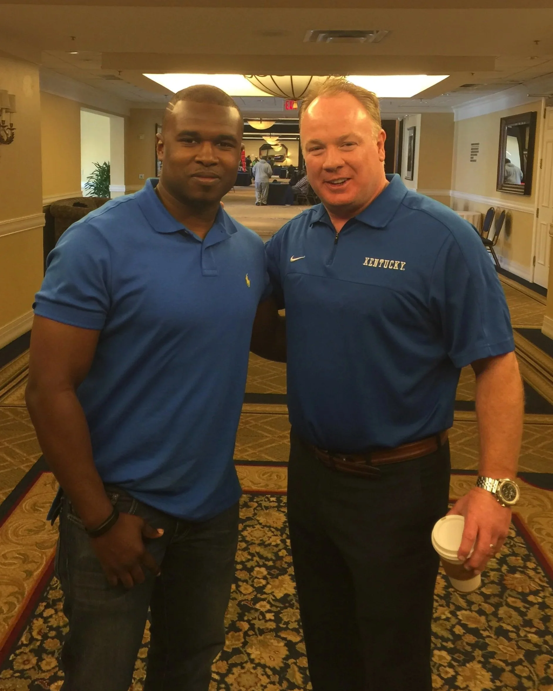 University of Kentucky Heach Coach Mike Stoops