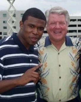 Hall of Fame and Former NFL Head Coach/Former University of Miami (FL) Head Coach and Current NFL Host Jimmy Johnson