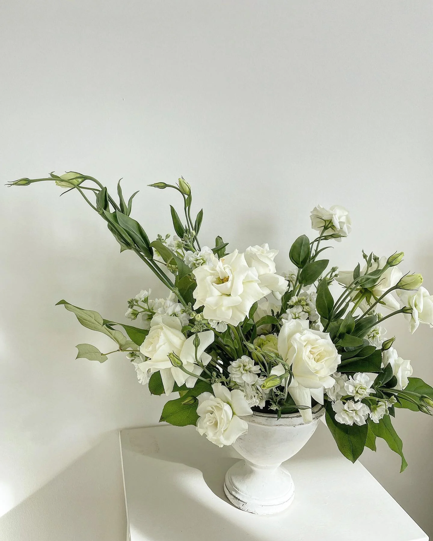 I love when people contact me for special events. This piece was designed for an event in Kelowna last night, accompanied with bud vases filled with white roses. Happy Super Bowl Sunday everyone!!