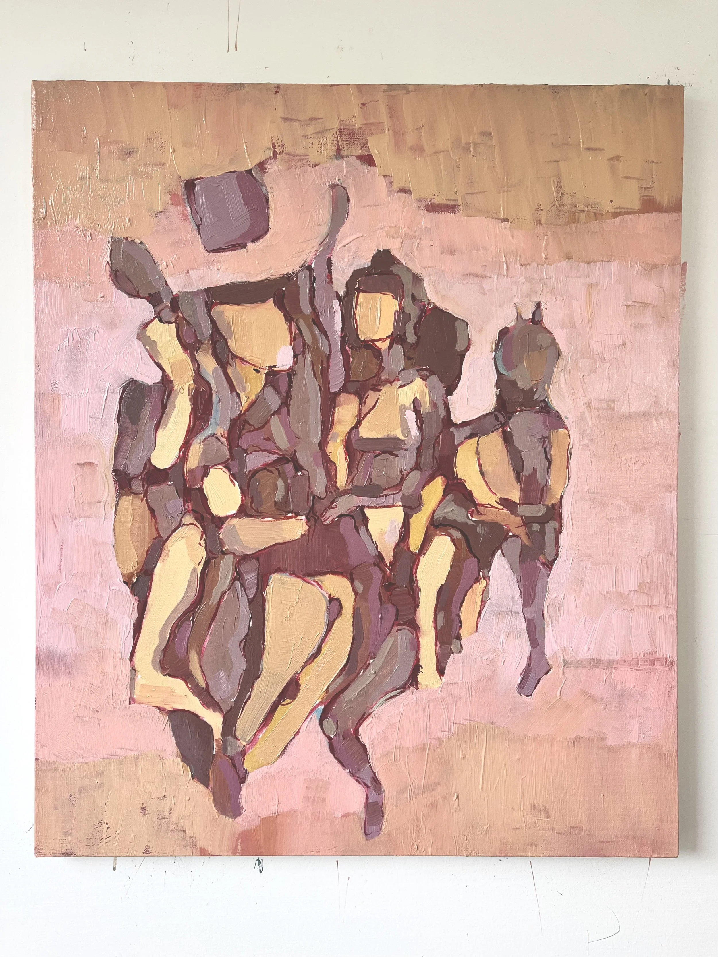 Gesture Collage 1
Oil on canvas
24" - 18"
$200 - $500