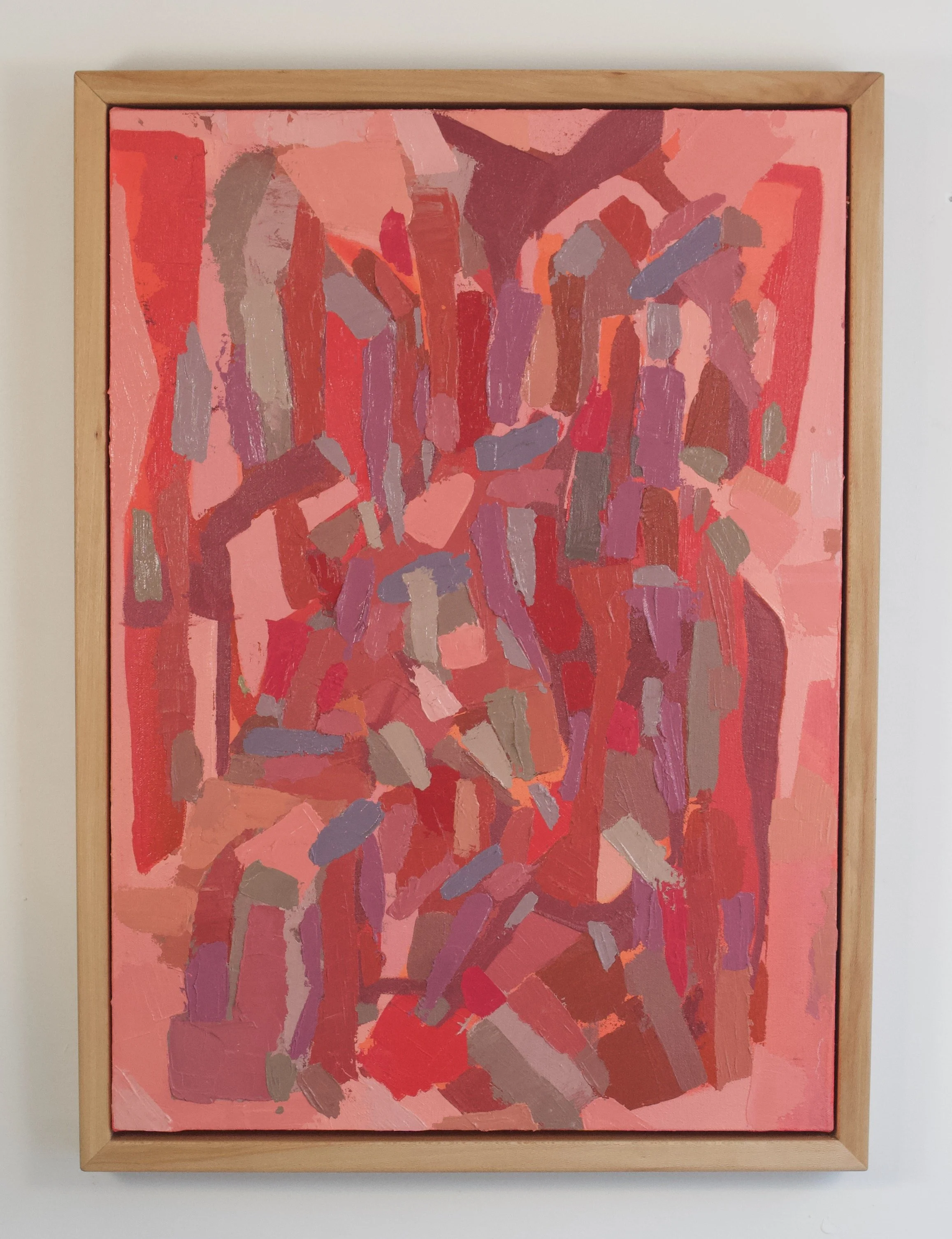 Breath - Part One: Expansion
Oil on canvas in a Maple frame
24" x 17"
$650
