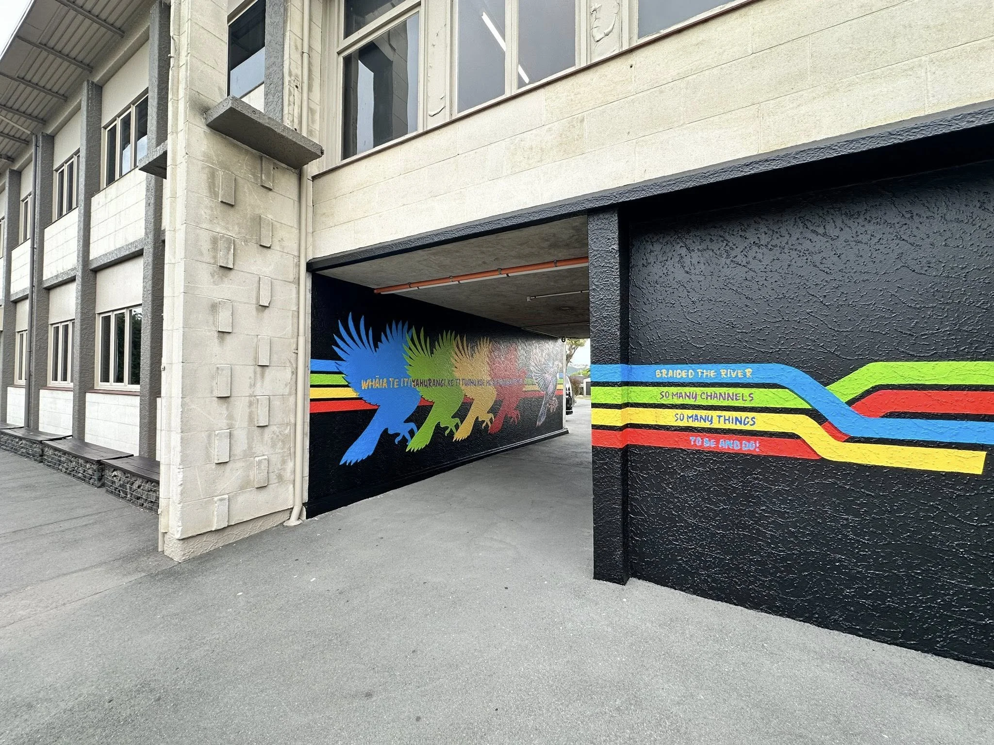 Waitaki Girls High Mural 