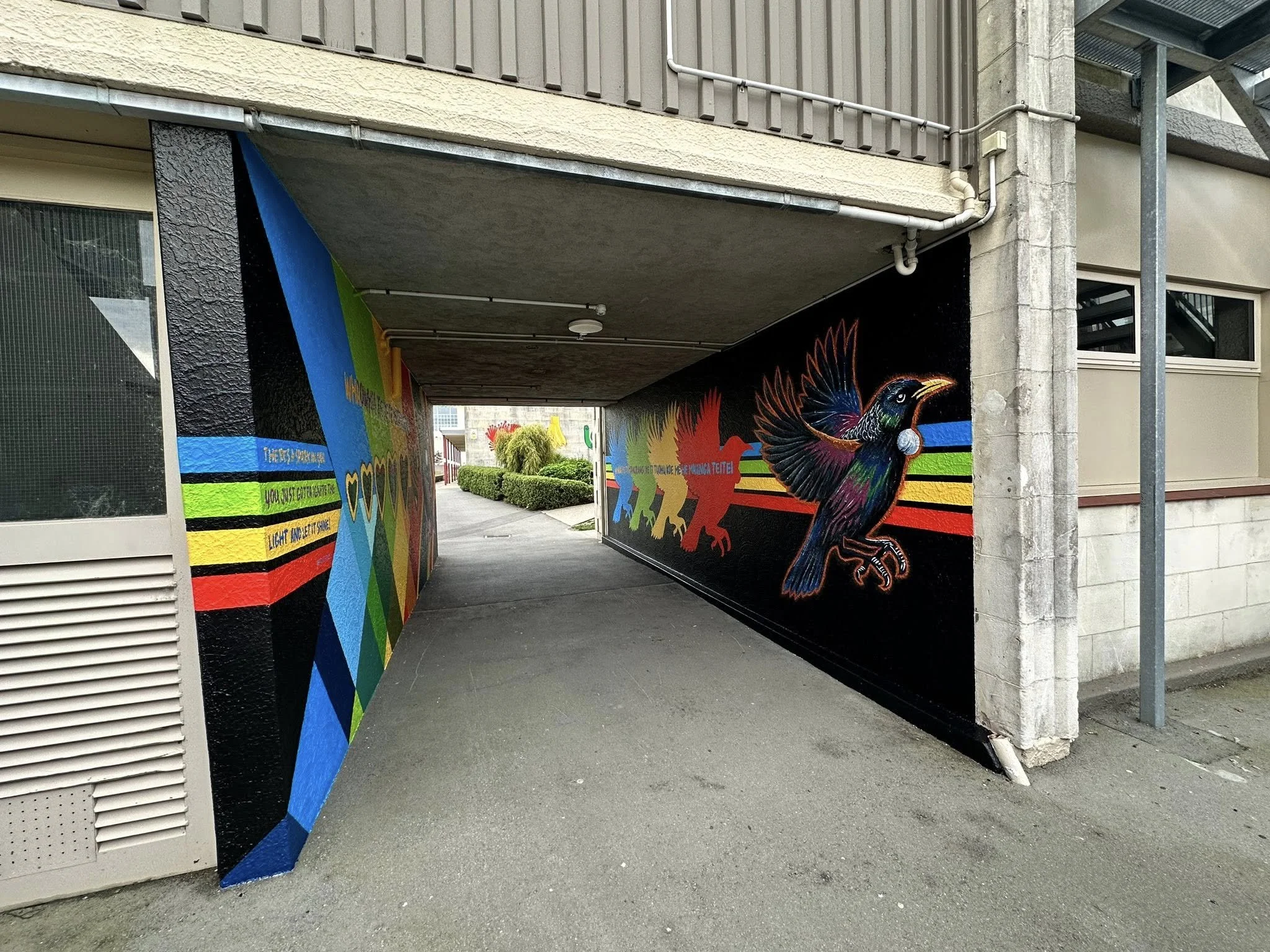 Waitaki Girls High Mural 