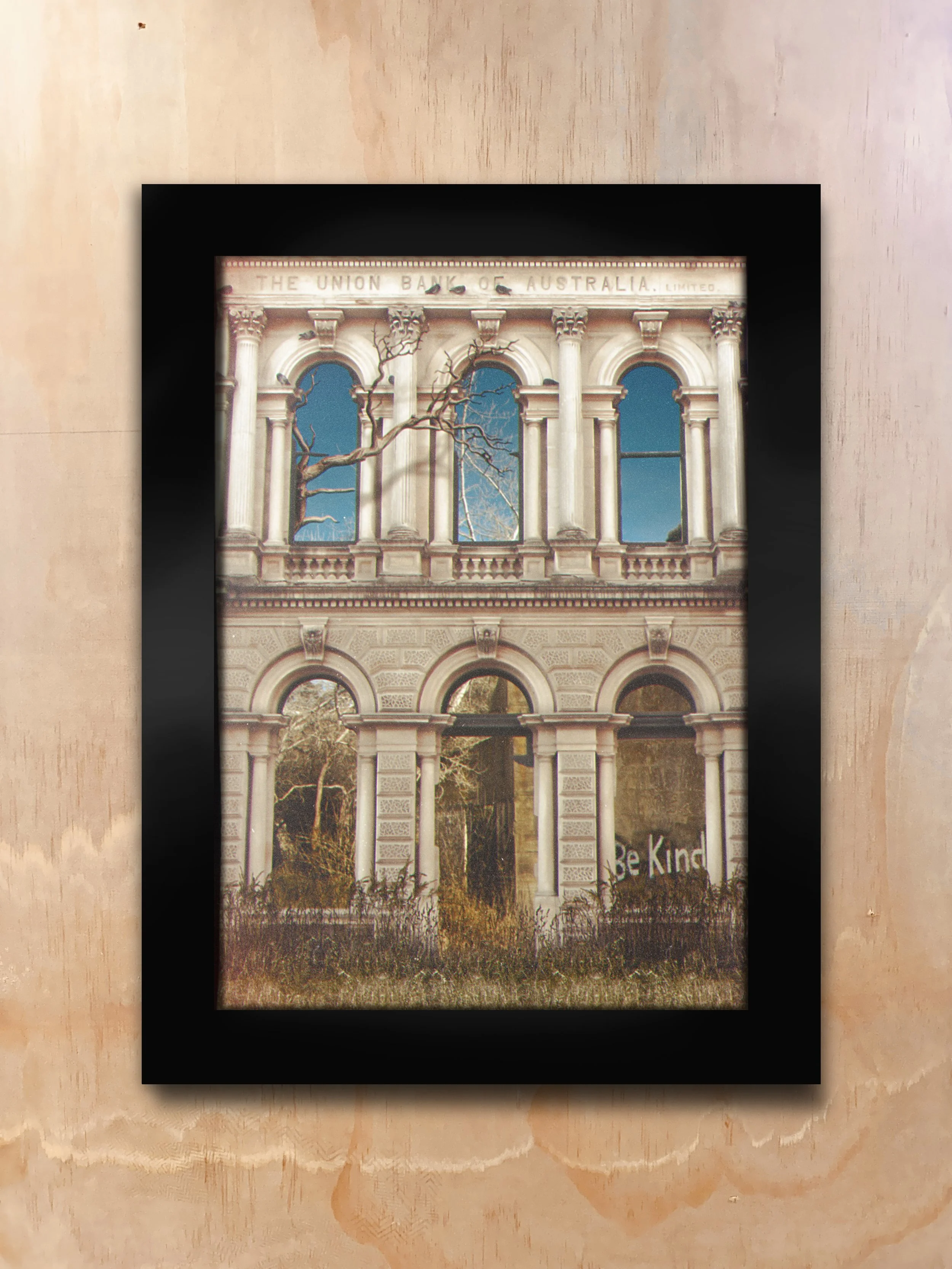 Framed A3 Print - Closed