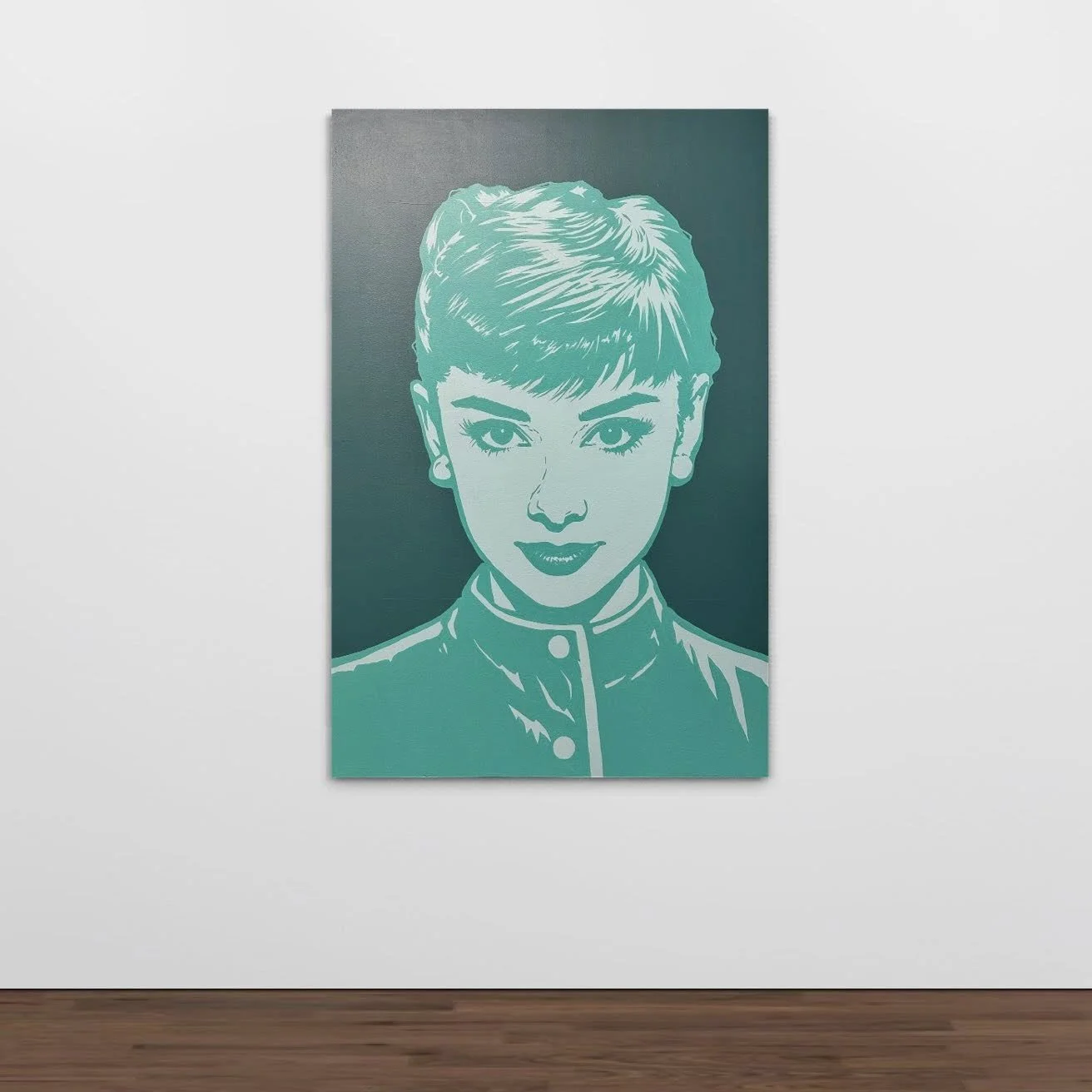 audrey on studio wall wood floor.jpg