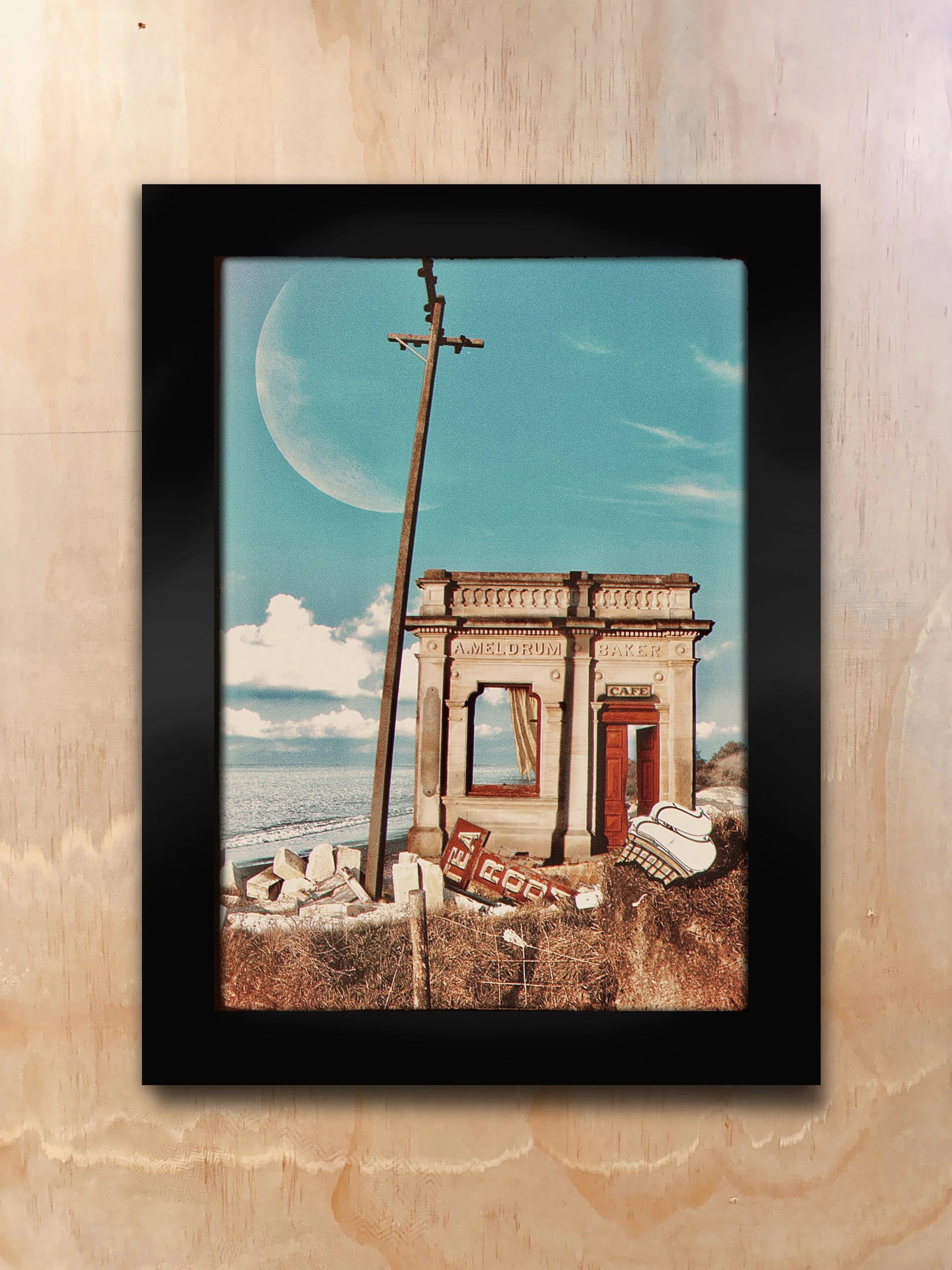 Framed A3 Print - Ruins