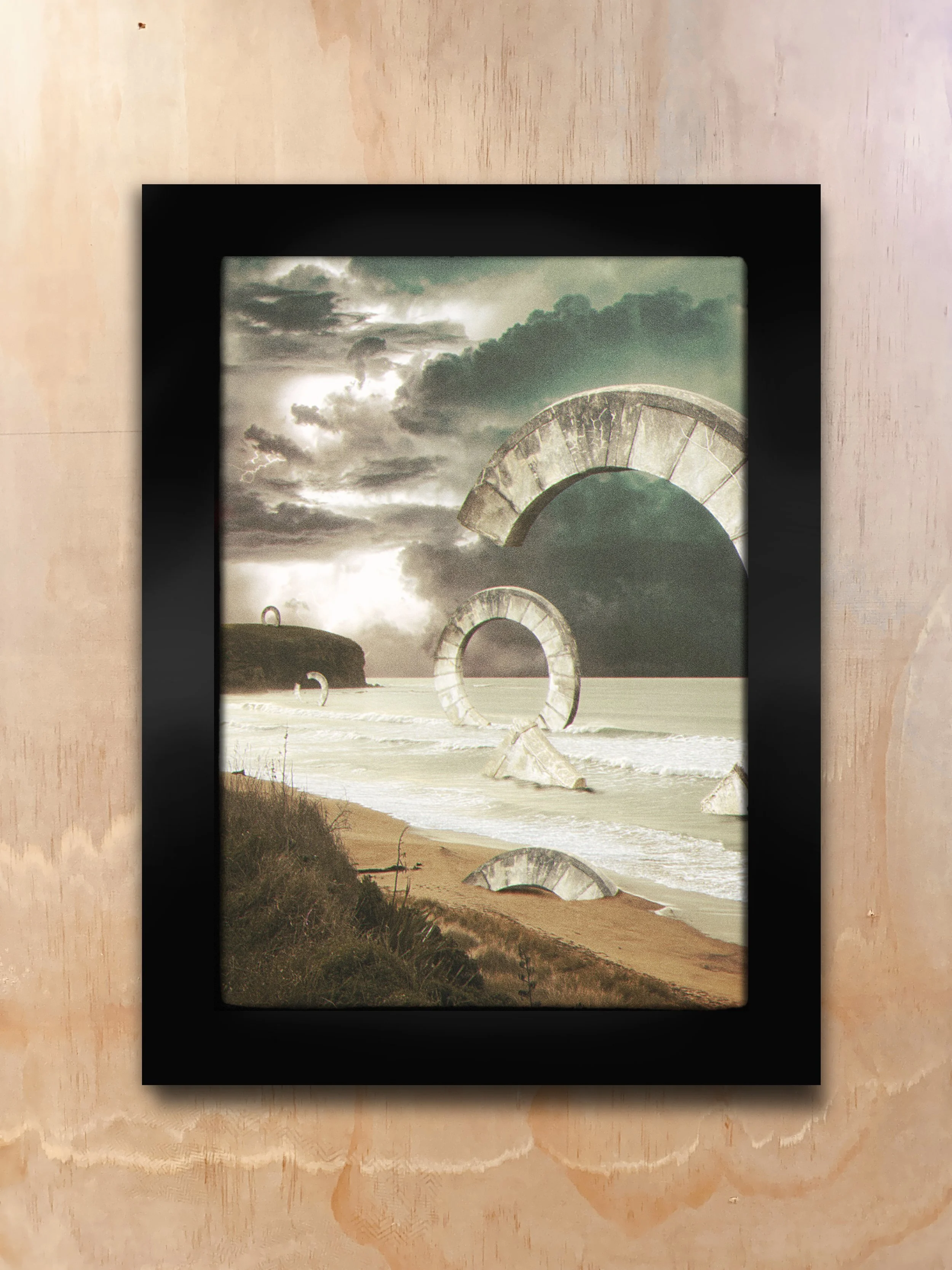 Framed A3 Print - Portals
