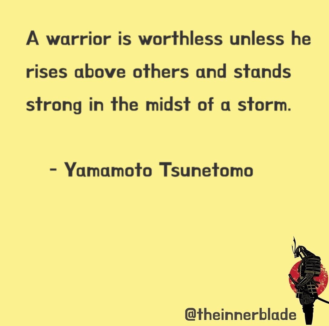 DAILY BLADE: calm in the midst of chaos... it's not a result of being 'tough'... it's the result of training the mind, by training the body... this is the essence of Mushin Mind
.
.
.
.
.
.
#mushinmind #samurai #mindfulness #zen #weightloss #keto #bl