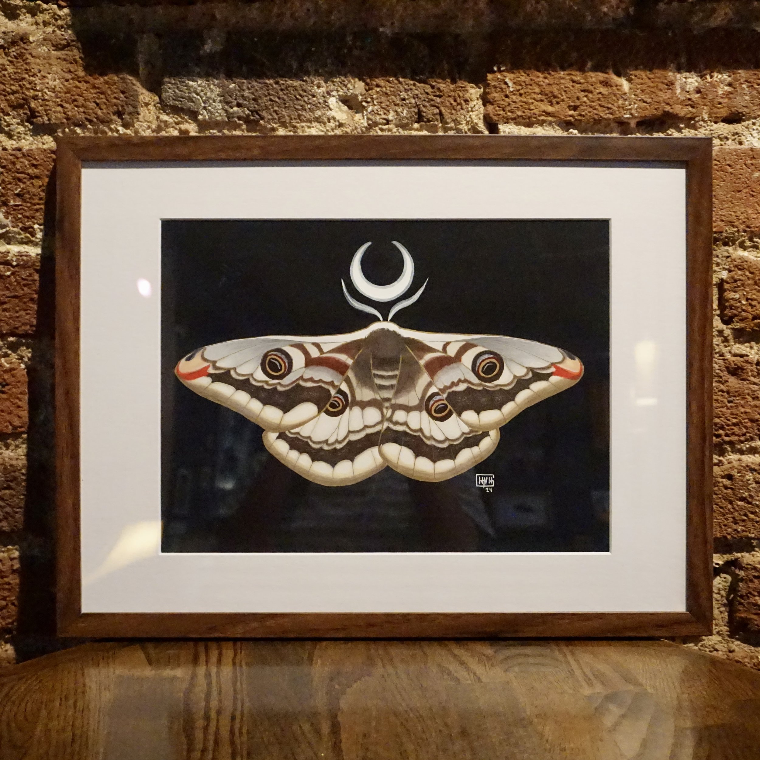 #45) "Emperor Moth" by Holly V Hutch