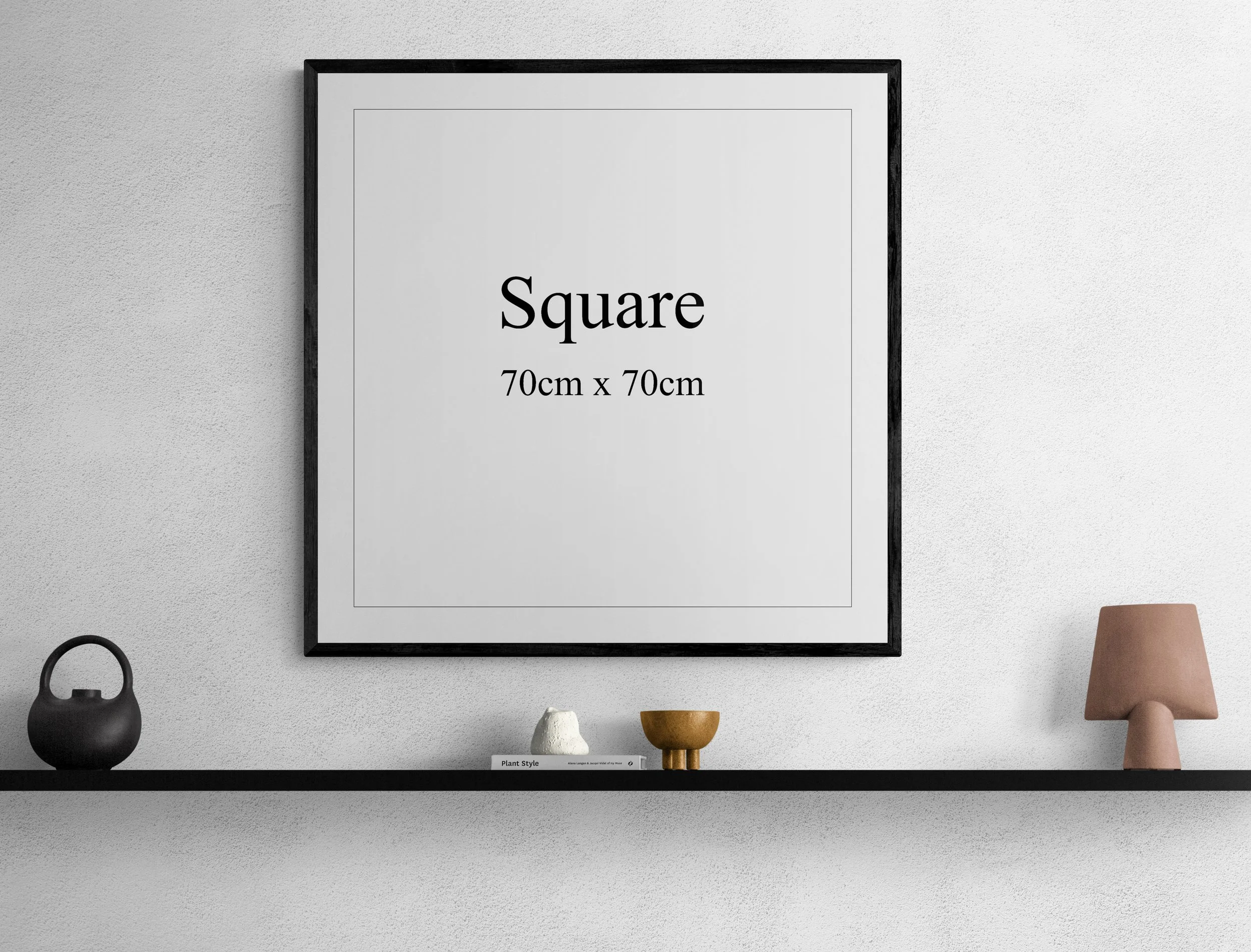 70cm x 70cm Frame — Three Edge Framing and Gallery