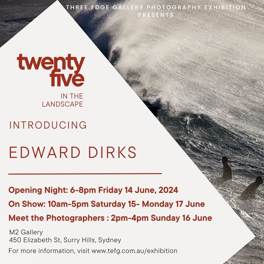 Join us for the opening of &ldquo;Twenty five | In the landscape&rdquo; a Three Edge Gallery Photography Exhibition, and celebrate the diversity of our landscape captured through the lenses of 25 extraordinary Australian photographers.

Introducing, 