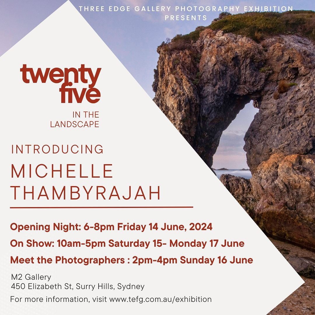 Join us in Sydney for &ldquo;Twenty five | In the landscape&rdquo; a Three Edge Gallery Photography Exhibition, and celebrate the diversity of our landscape captured through the lenses of 25 extraordinary Australian photographers.

Introducing, Miche