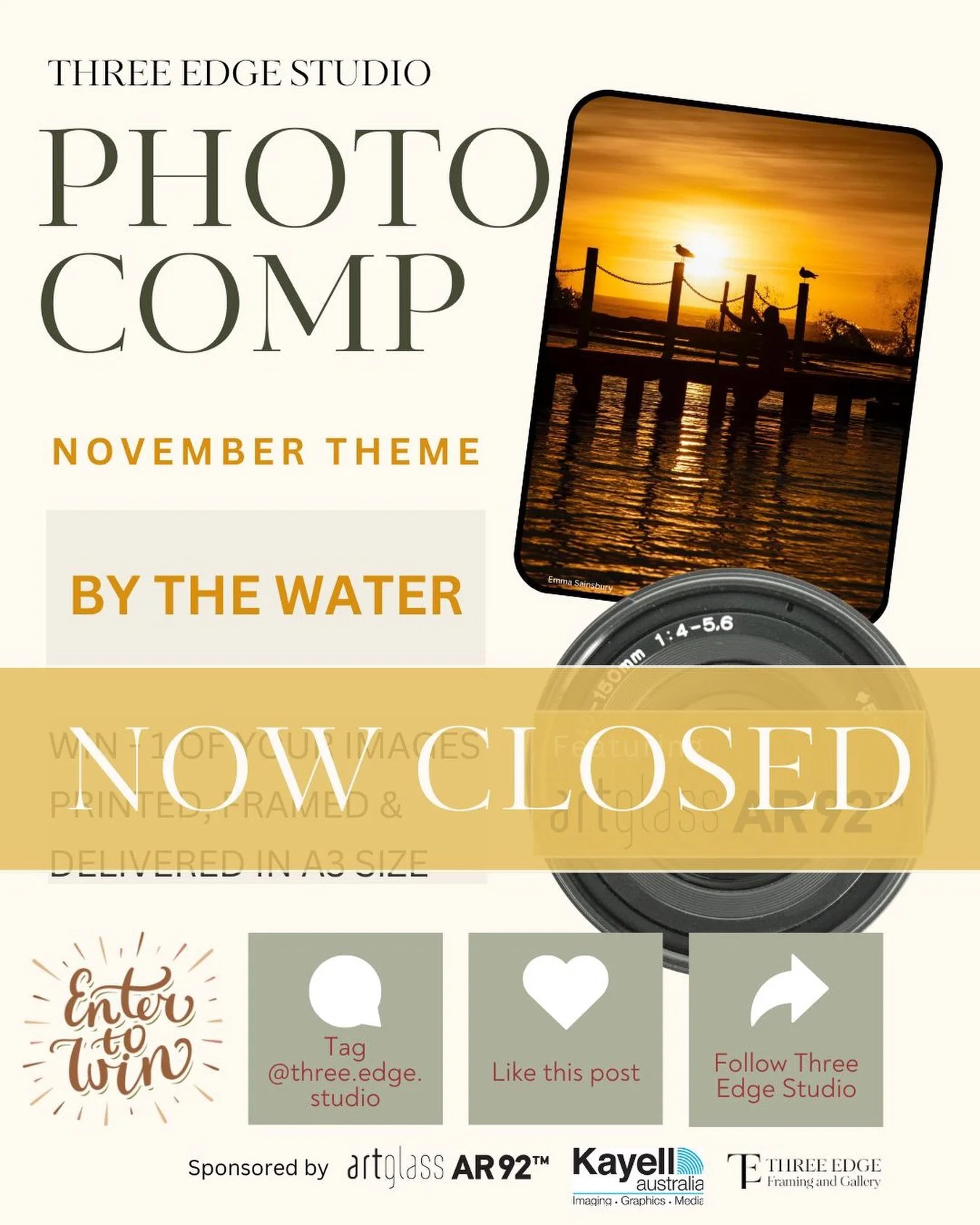 Three Edge Photo Comp&rsquo;s November theme is now closed and the winner will be announced by 5pm tomorrow Sun 30 November 🤩 Check our stories tonight for the finalists!

We hope you enjoyed exploring the theme and finding your special connection B