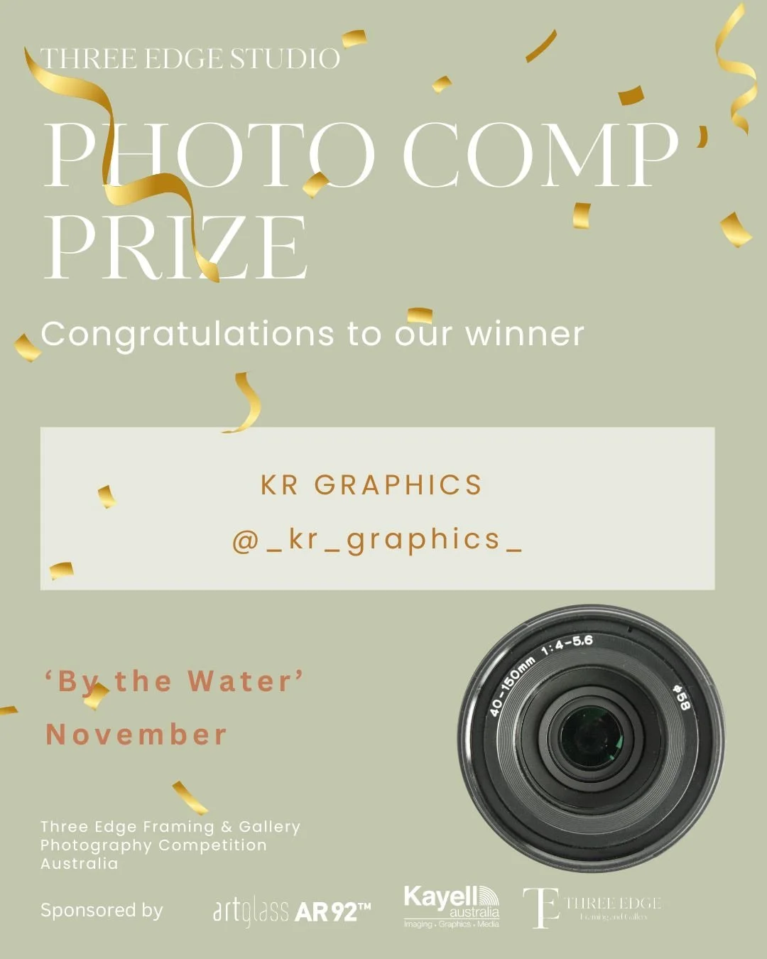 A big thank you to everyone who shared their images for Three Edge&rsquo;s November Photo Comp &lsquo;By The Water&rsquo;!

Thank you to Glenn Crouch @aegirphotography for sharing his expertise and love of seascape photography as our guest judge this