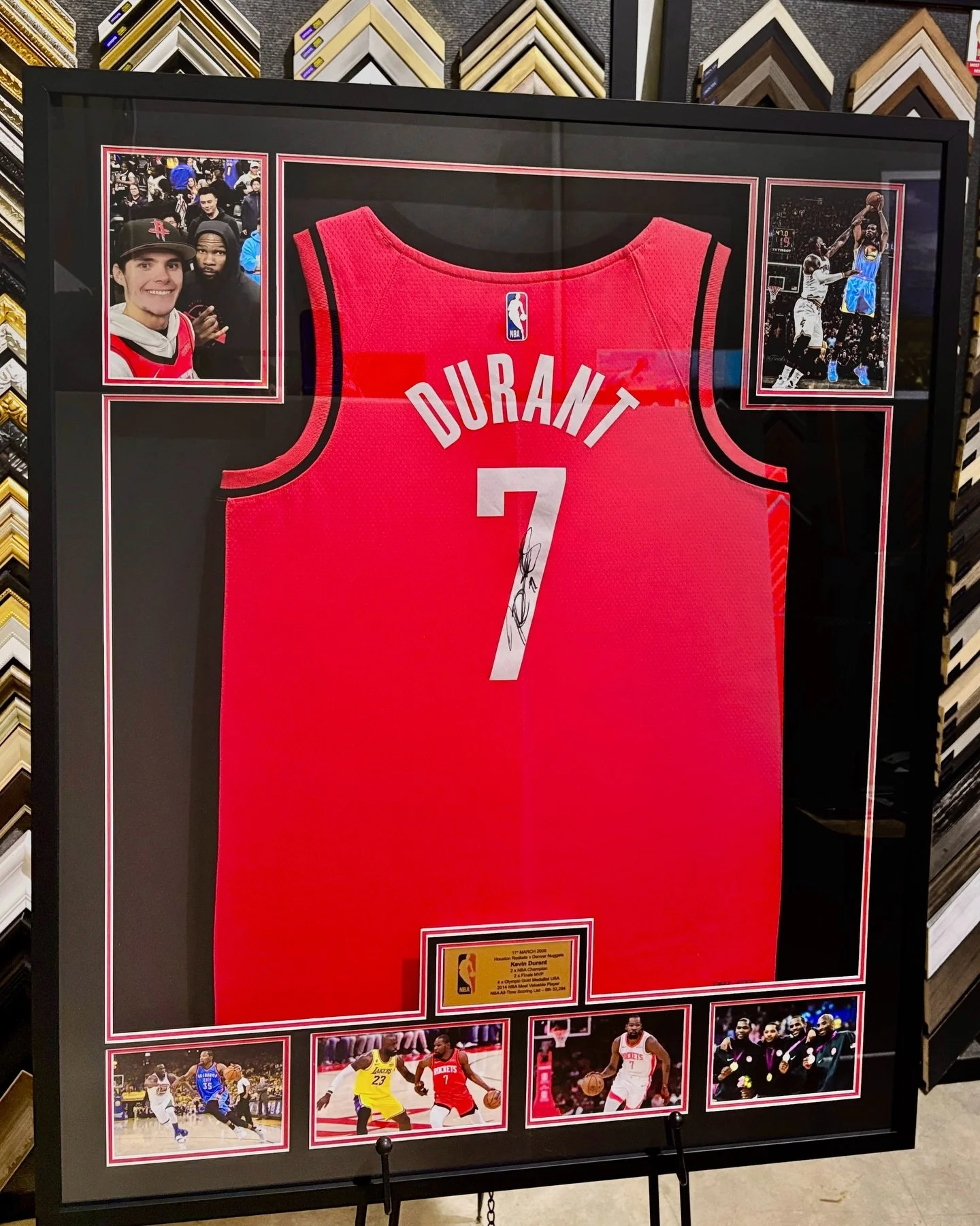 One Kevin Durant jersey heading out to its new home🏀

We love creating custom jersey designs for that extra special gift or sporting keepsake!

#nba #customframingsydney #jerseyframing
