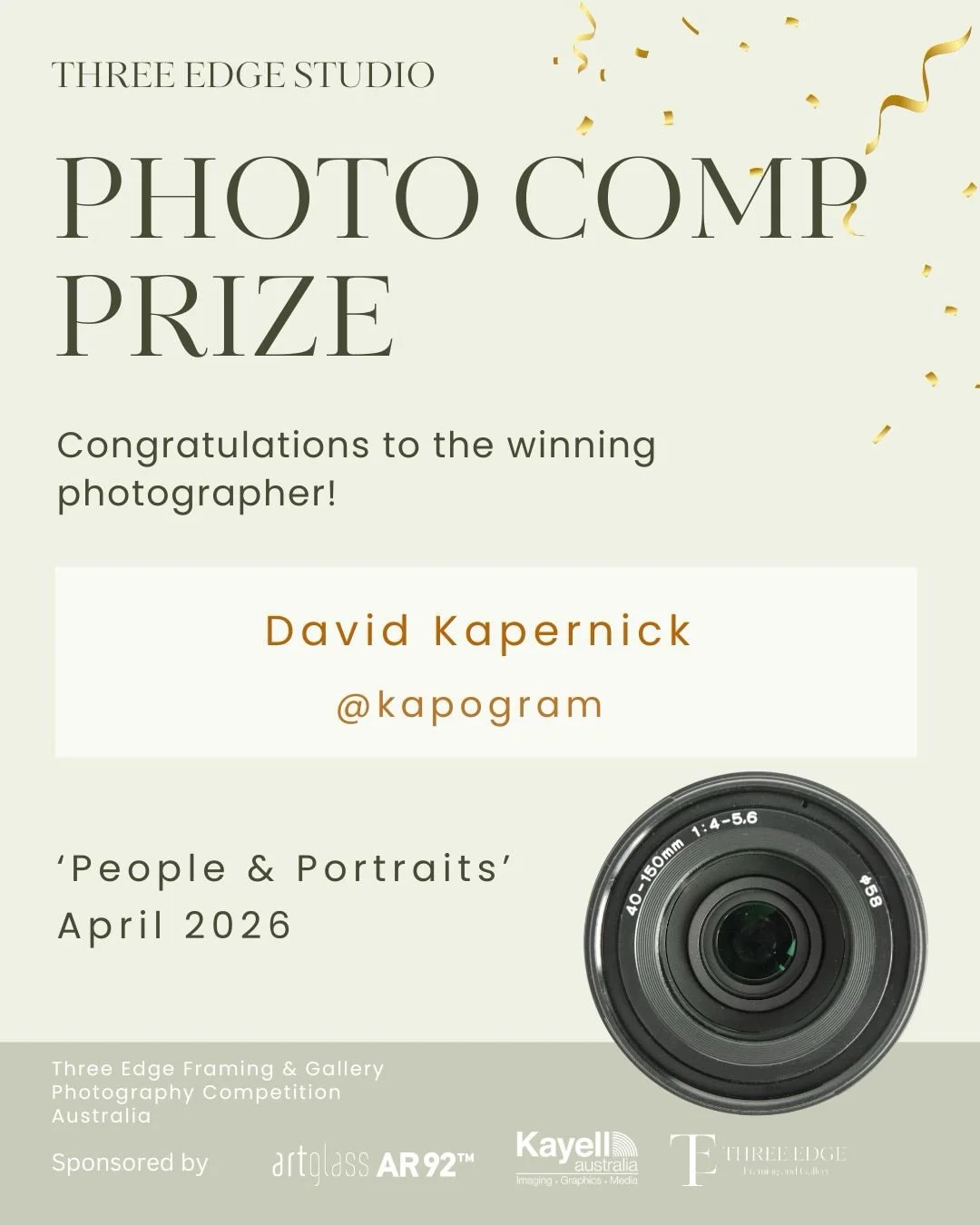 Thank you to everyone who submitted their incredible images for this month&rsquo;s theme &lsquo;People &amp; Portraits&rsquo;. Congratulations again to our Top 15 finalists for their diverse selection of images which again made for challenging judgin