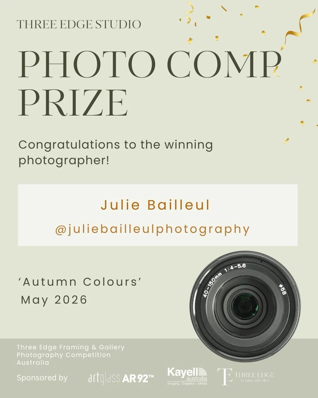 Thank you to everyone who entered and shared their diverse and incredible Autumn images for this month&rsquo;s theme &lsquo;&rsquo;Autumn Colours&rsquo;. Our congratulations to the Top 10 finalists!

We are delighted to award the &lsquo;Autumn Colour