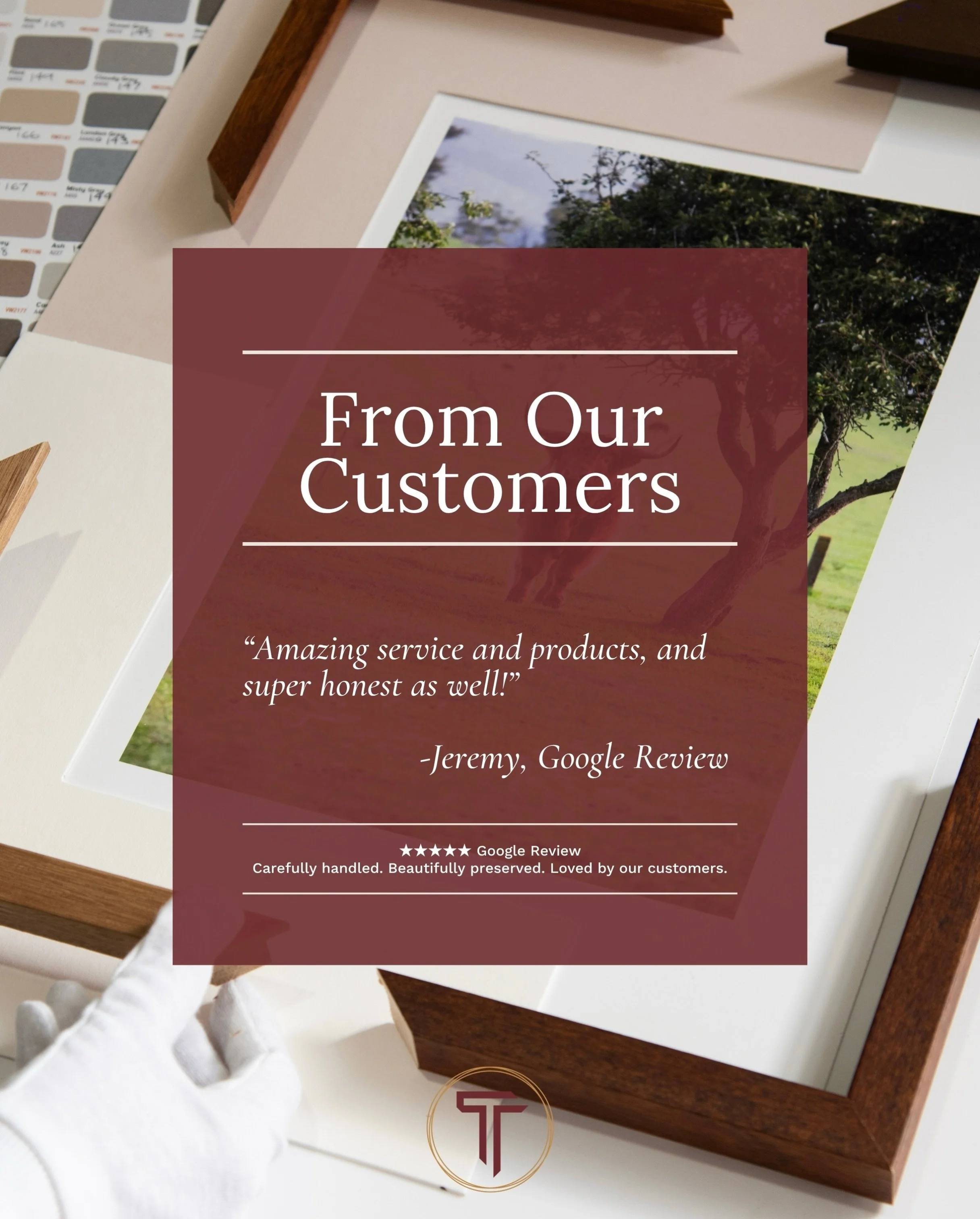 Every piece that comes through our studio has a story and holds a special place for our customers. We&rsquo;re always honoured with the trust placed in us 🤎😌