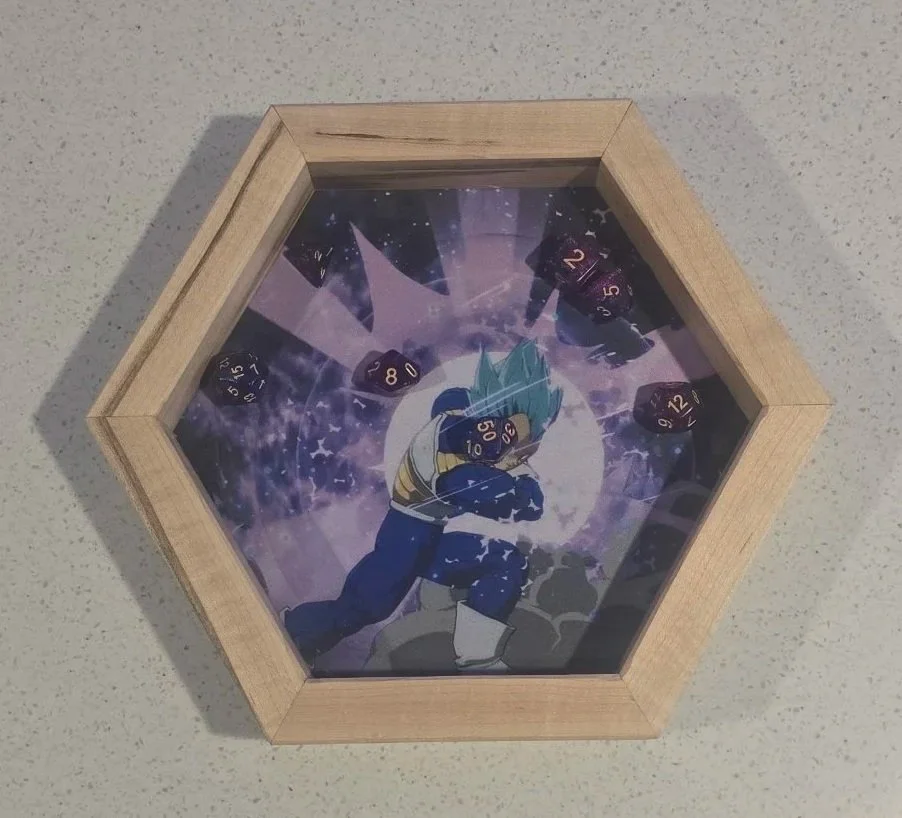 Hex Dice & Catch-All Tray (Swap-Mat Edition)