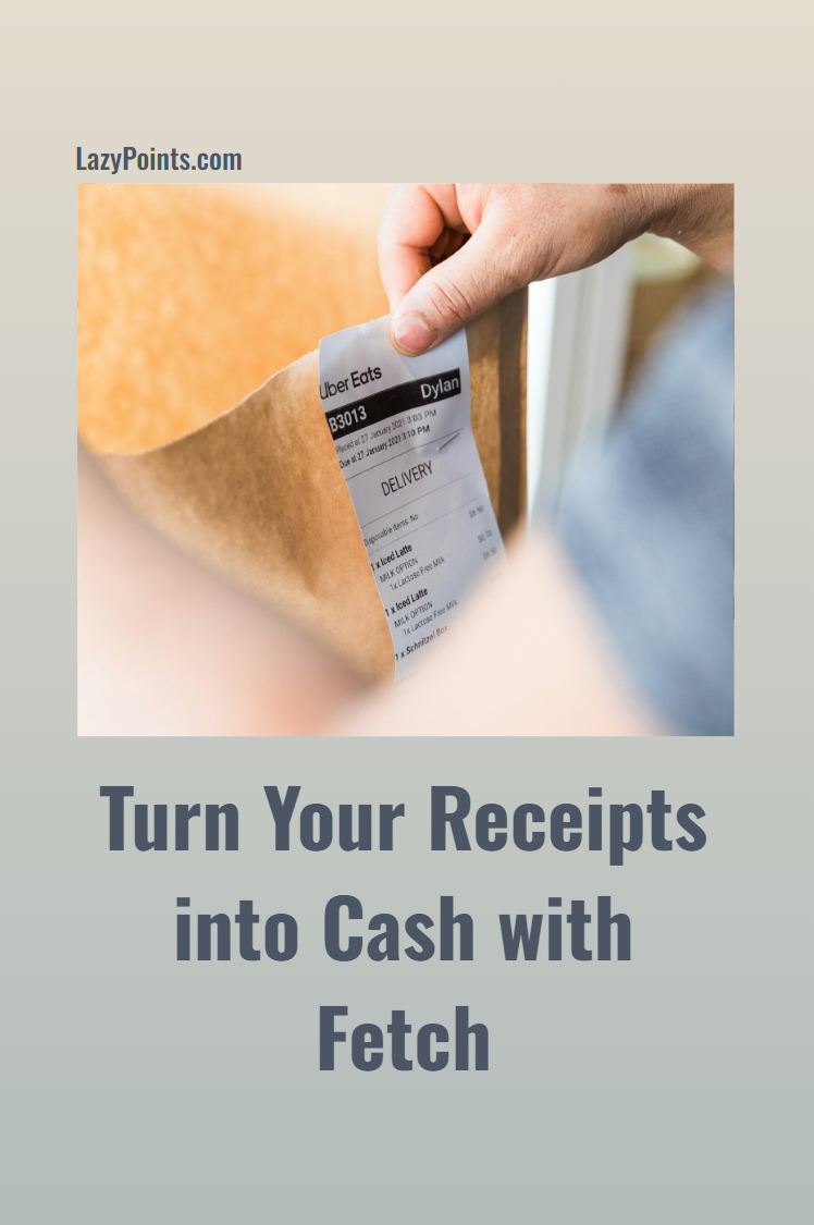 Turn Your Receipts into Cash with Fetch