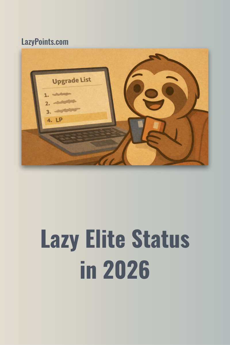 Lazy Airline Elite Status in 2026