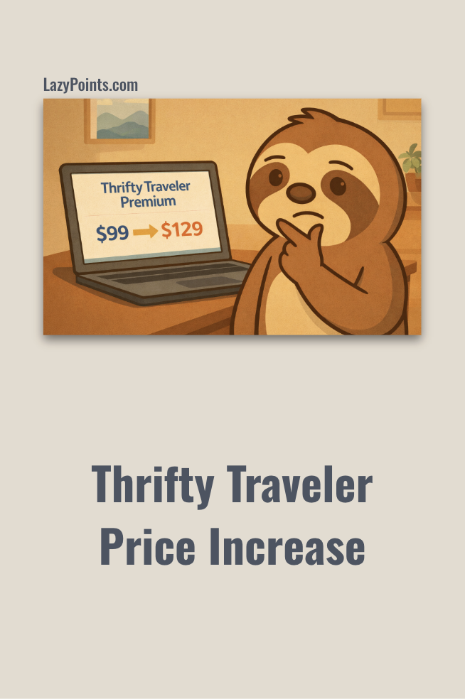 Thrifty Traveler Price Increase: Lock in the Old Rate for Life