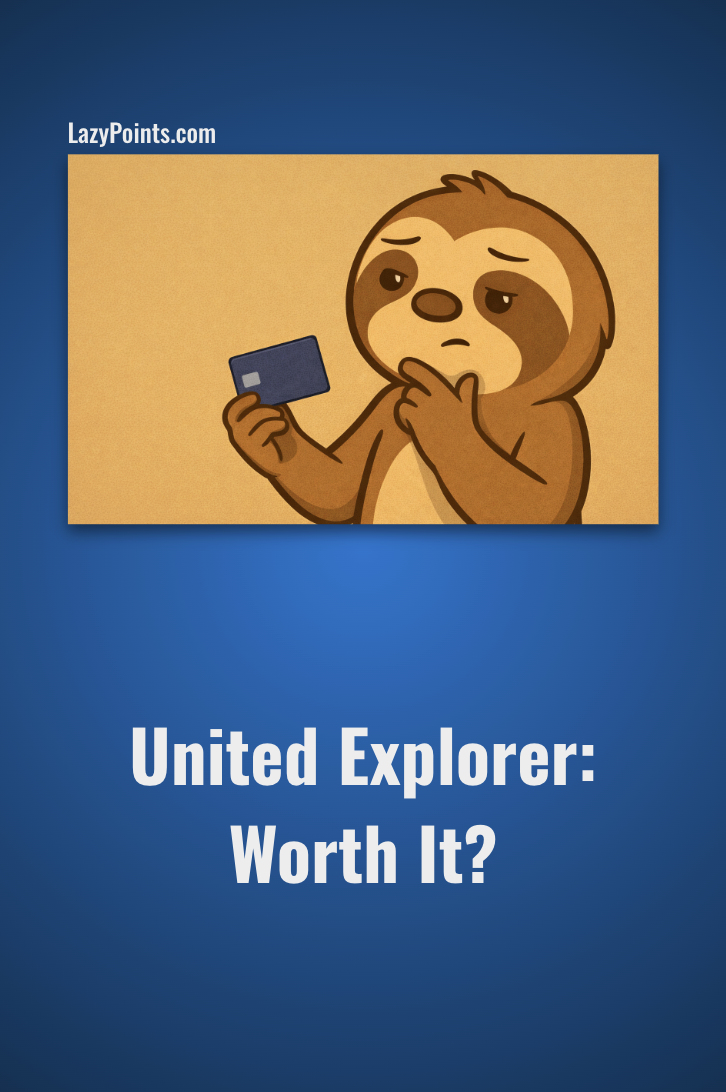 Is the United Explorer Card Worth It?