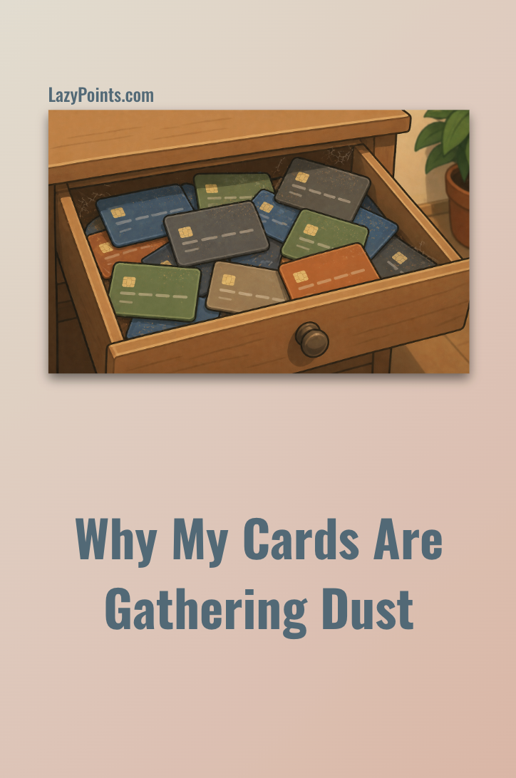 Why Most of My Credit Cards Are Collecting Dust