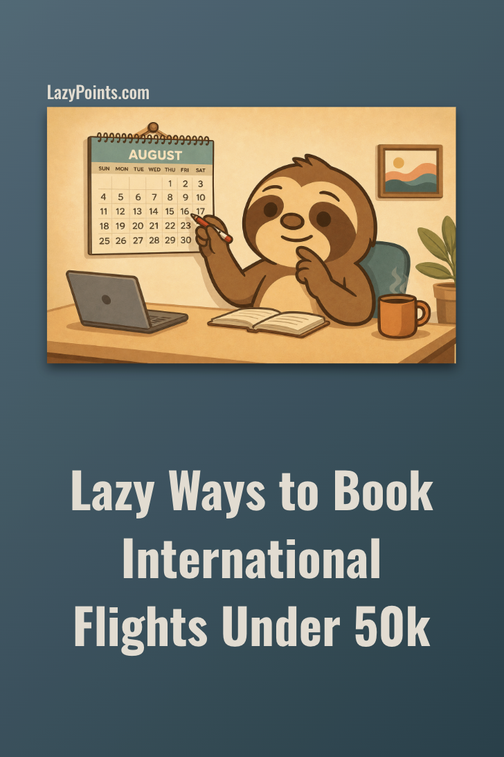 How to Fly Abroad for 50,000 Points or Less