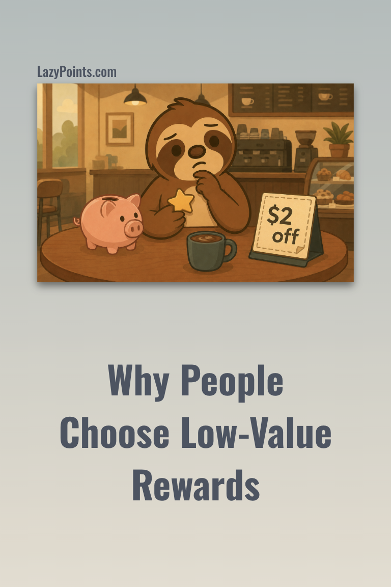 Why People Choose Low-Value Redemptions