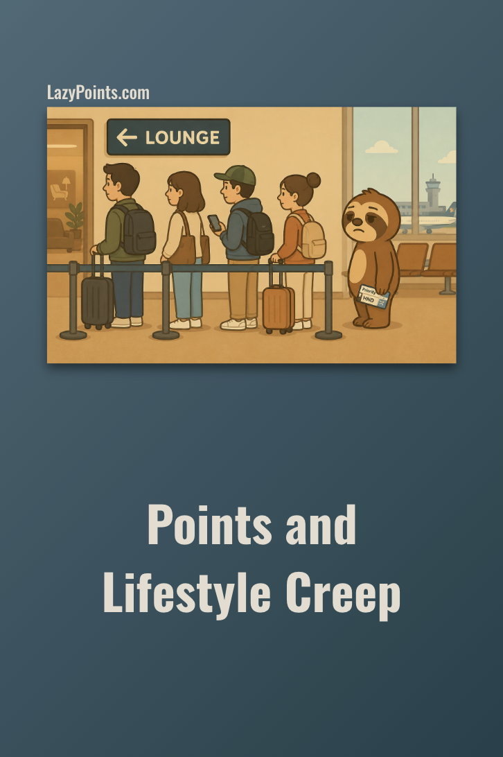 Points and Lifestyle Creep
