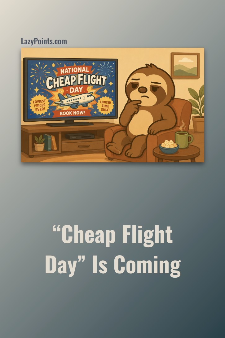 “Cheap Flight Day” Is Coming
