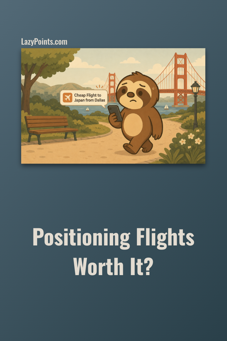 Are Positioning Flights Worth It?
