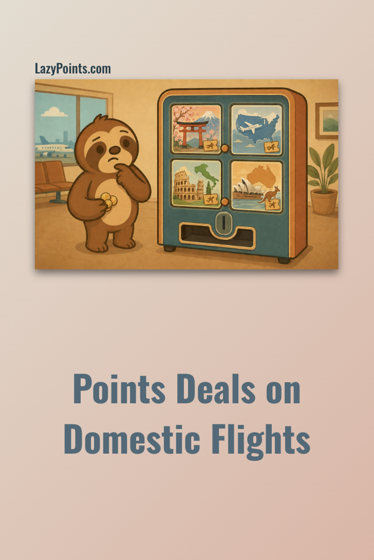 I’ve Been Underrating Points for Domestic Flights