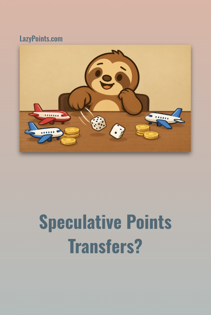 Should You Transfer Points Before You Need Them?