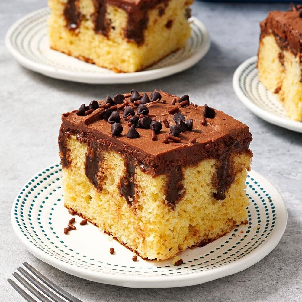 Pudding Poke Cake — josh & kristin