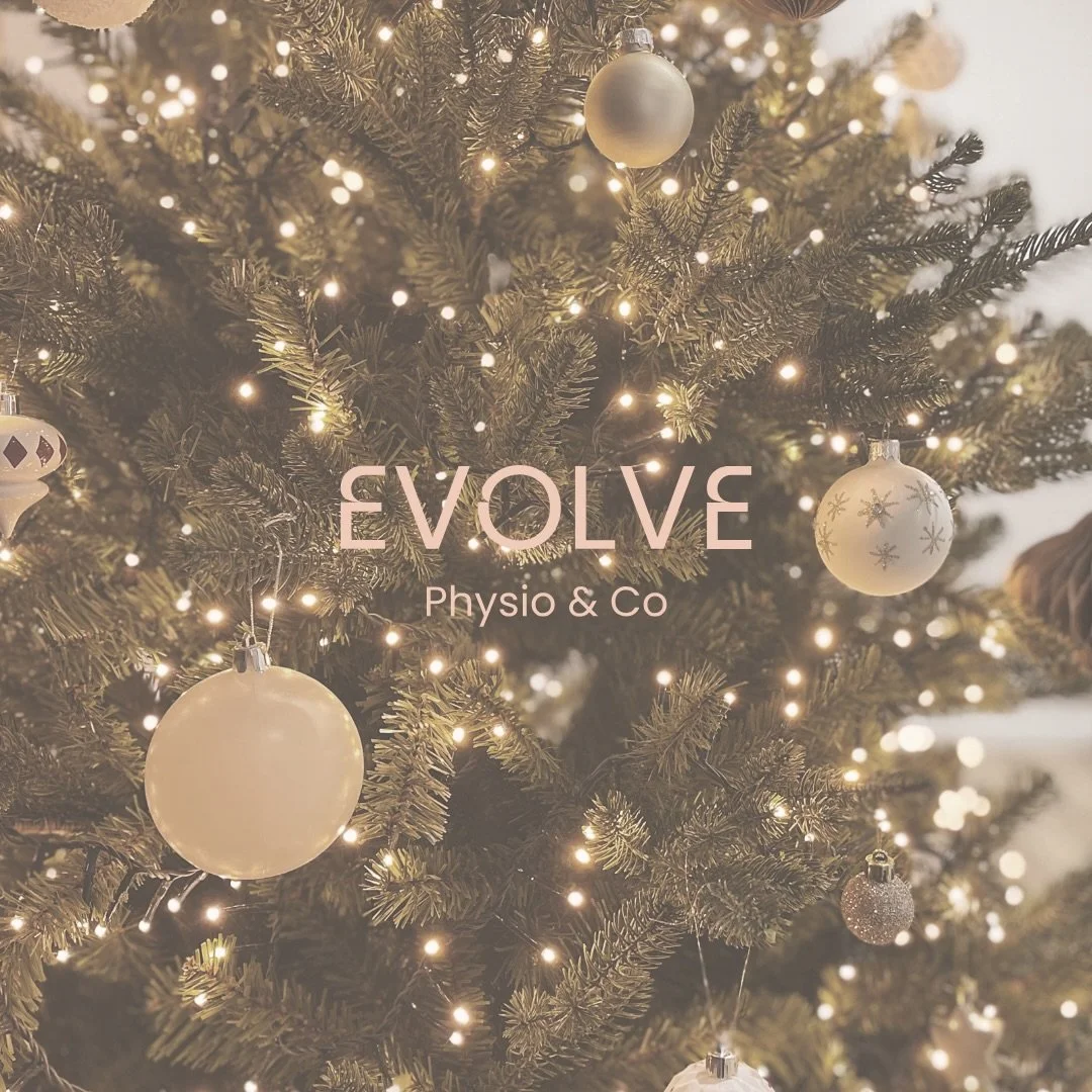 🎄 Merry Christmas from all of us at Evolve Physio &amp; Co.

The holiday period doesn&rsquo;t always mean aches, injuries or pain take a break &mdash; and neither do we. If you need support over the Christmas and New Year period, we&rsquo;re here fo
