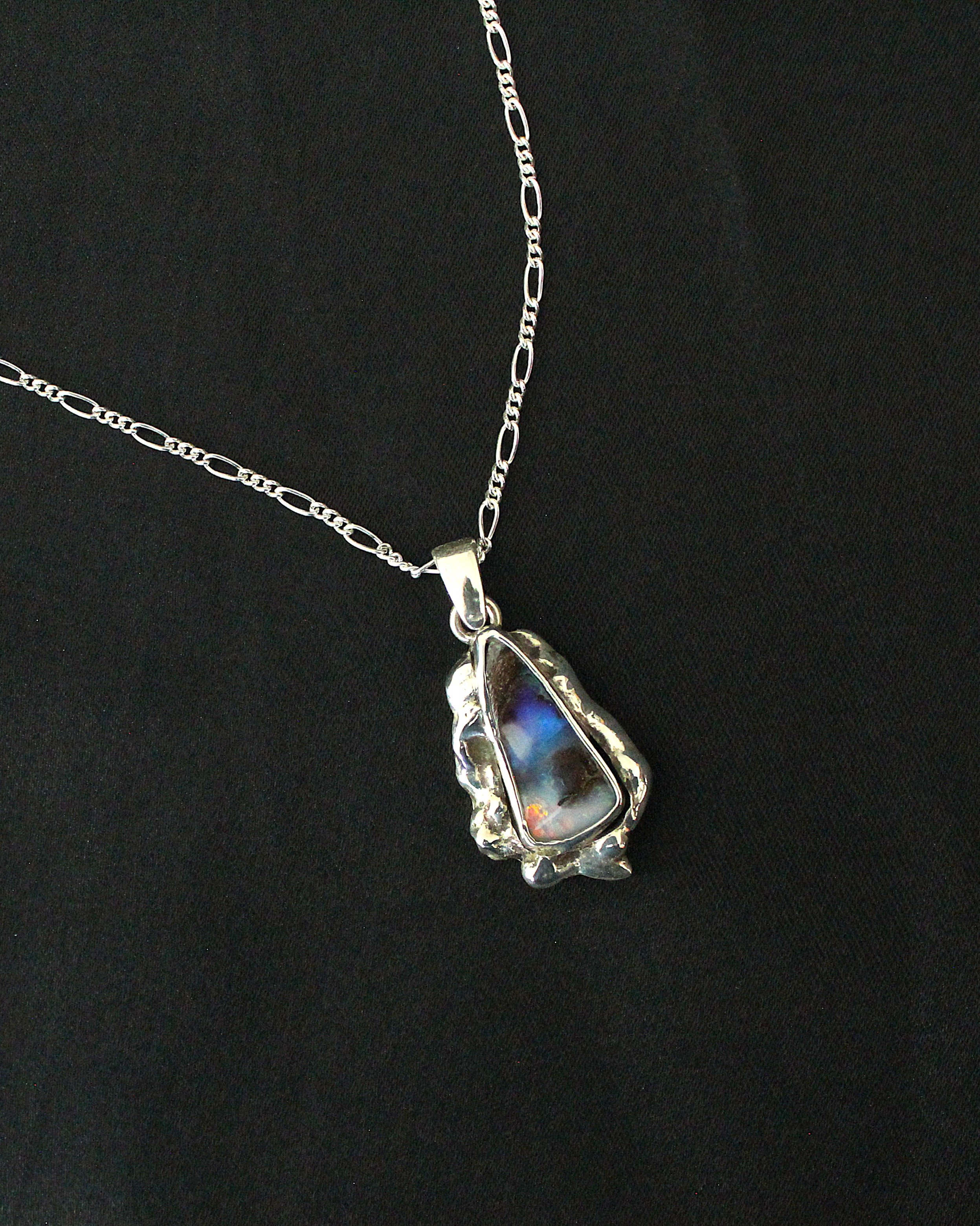 Molten Opal Necklace